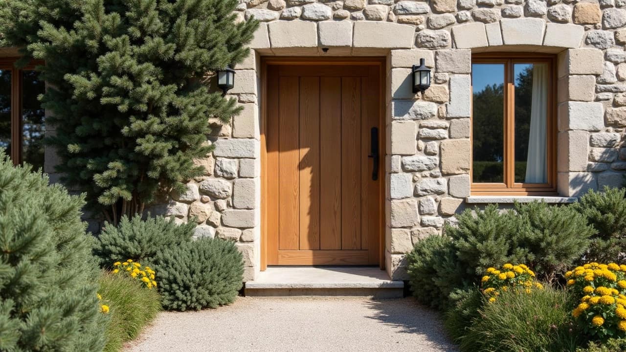 Pourquoi une porte d'entrée en bois se voile avec le temps
